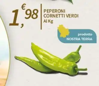 SpeSì Peperoni cornetti verdi offerta