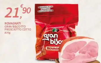 SpeSì Rovagnati gran biscotto prosciutto cotto al kg offerta