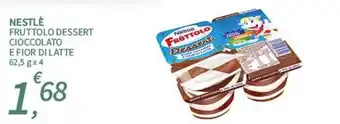 SpeSì Nestle fruttolo dessert cioccolato e fior di latte offerta