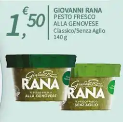 SpeSì Giovanni rana pesto fresco alla genovese classico/senza aglio offerta