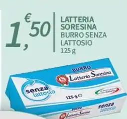 SpeSì Latteria sore sina burro senza lattosio offerta