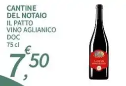 SpeSì Cantine del notaio il patto vino aglianico doc offerta