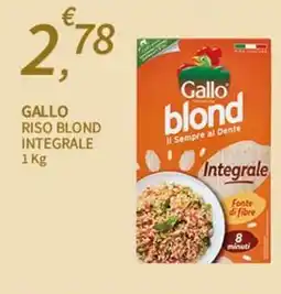 SpeSì Gallo riso blond integrale offerta