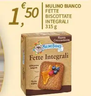 SpeSì Mulino bianco fette biscottate integrali offerta