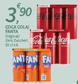 SpeSì Coca cola/ fanta original/ zero zuccheri offerta