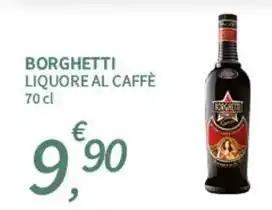 SpeSì Borghetti liquore al caffè offerta