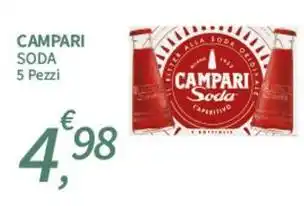 SpeSì Campari soda 5 pezzi offerta