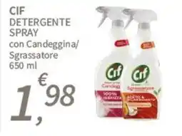 SpeSì Cif detergente spray con candeggina/ sgrassatore offerta