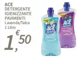 SpeSì Ace detergente igienizzante pavimenti lavanda/talco offerta