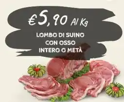 SpeSì Lombo di suino con osso intero o metà offerta