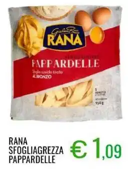 Sugros Rana sfogliagrezza pappardelle offerta