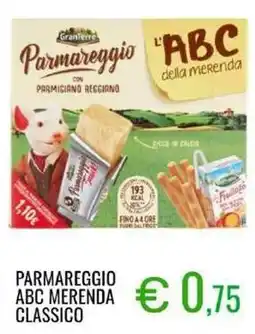 Sugros Parmareggio abc merenda classico offerta