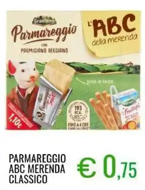 Sugros Parmareggio abc merenda classico offerta