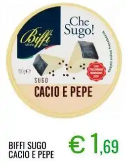 Sugros Biffi sugo cacio e pepe offerta