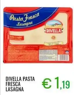 Sugros Divella pasta fresca lasagna offerta