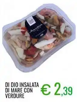 Sugros Di dio insalata di mare con verdure offerta