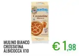 Sugros Mulino bianco crostatina albicocca x10 offerta