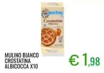 Sugros Mulino bianco crostatina albicocca x10 offerta