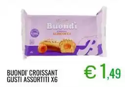 Sugros Buondi croissant gusti assortiti x6 offerta