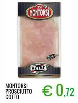 Sugros Montorsi prosciutto cotto offerta