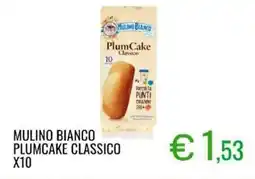 Sugros Mulino bianco plumcake classico x10 offerta