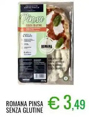 Sugros Romana pinsa senza glutine offerta