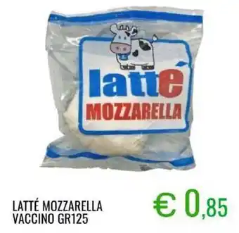 Sugros Latte provola vaccino offerta