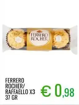 Sugros Ferrero rocher/ raffaello x3 offerta