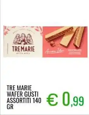 Sugros Tre marie wafer gusti offerta