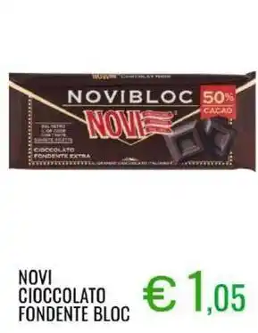 Sugros Novi cioccolato fondente bloc offerta