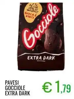 Sugros Pavesi gocciole extra dark offerta