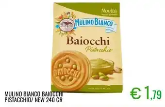 Sugros Mulino bianco baiocchi pistacchio/new offerta