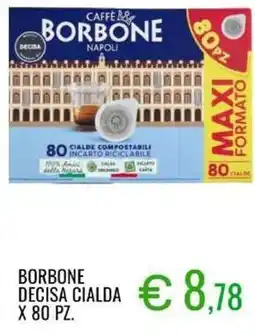 Sugros Borbone desicsa cialda x80 pz offerta