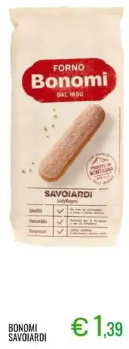 Sugros Bonomi savoiardi offerta