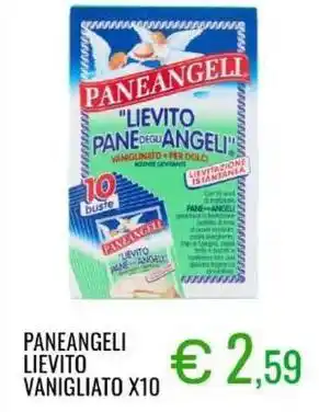 Sugros Paneangeli lievito vanigliato x10 offerta