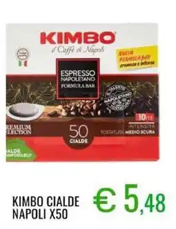 Sugros Kimbo cialde napoli x50 offerta