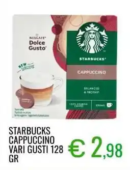 Sugros Starbucks cappuccino vari gusti offerta