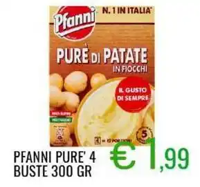 Sugros Pfanni pure buste offerta