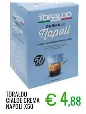 Sugros Toraldo cialdi crema napoli x50 offerta