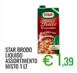 Sugros Star brodo liquido assortimento misto 1 lt offerta