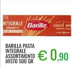 Sugros Barilla pasta integrale assortimento misto offerta