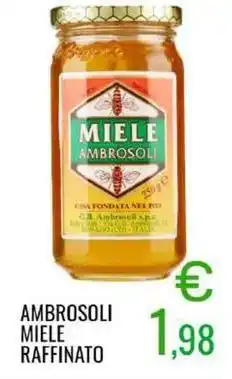 Sugros Ambrosoli miele raffinato offerta