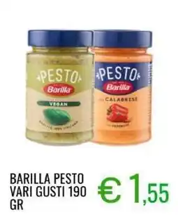 Sugros Barilla pesto vari gusti offerta