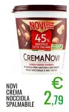 Sugros Novi crema nocciola spalmabile offerta