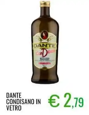 Sugros Dante condisano in vetro offerta