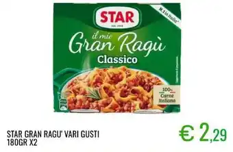 Sugros Star gran ragu' vari gusti offerta