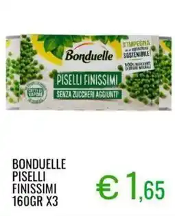 Sugros Bonduelle piselli finissimi offerta