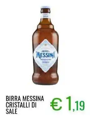 Sugros Birra messina cristalli di sale offerta