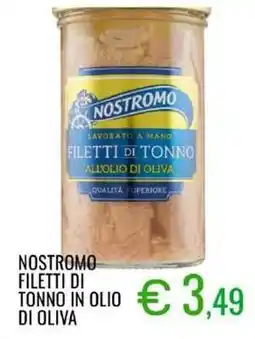 Sugros Nostromo filetti di tonno in olio di oliva offerta