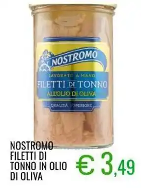 Sugros Nostromo filetti di tonno in olio di oliva offerta